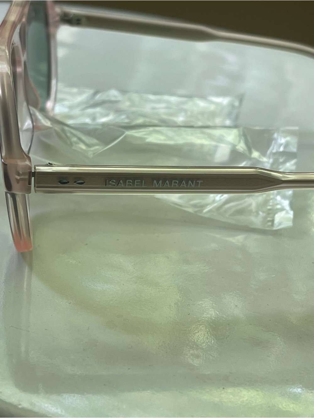 ❌Sold❌Isabel Marant Aviator Sunglasses in Pink - Picture 5 of 13